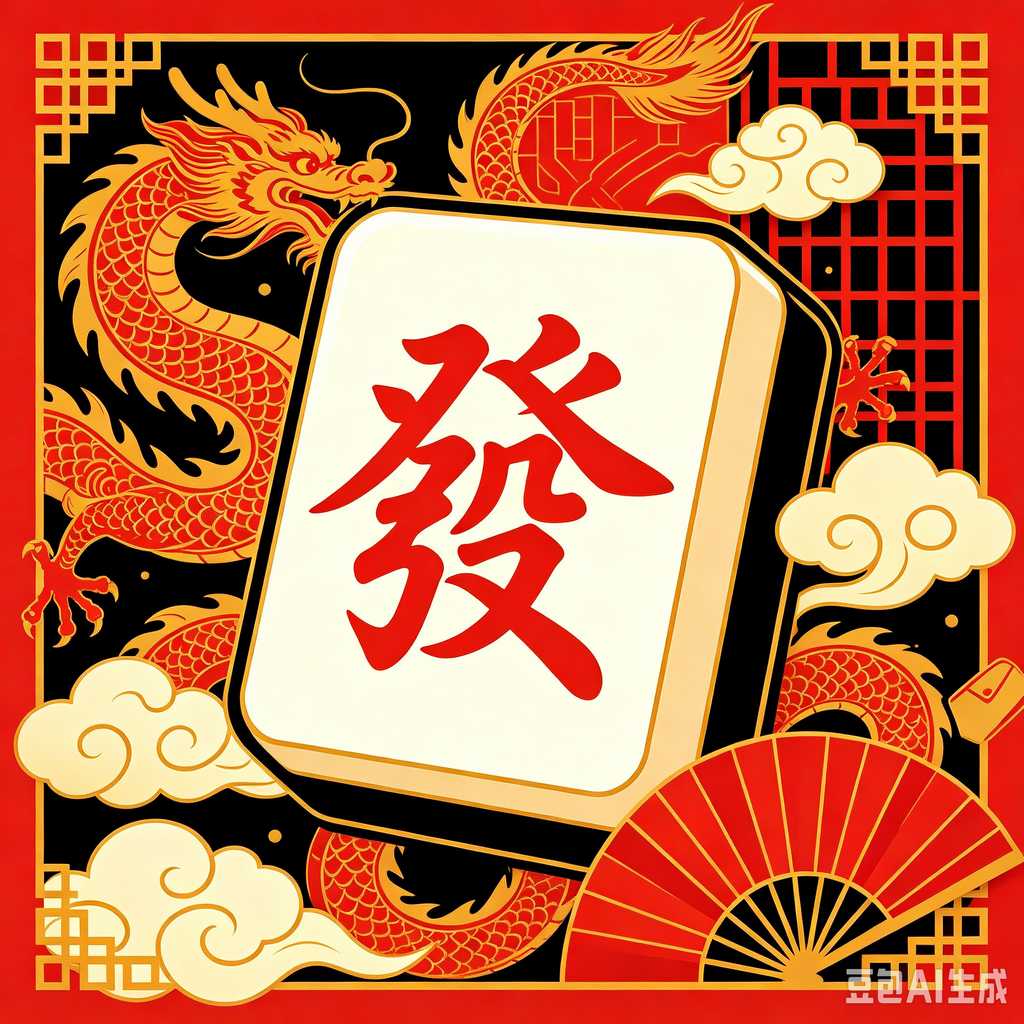 bright color mahjong tiles