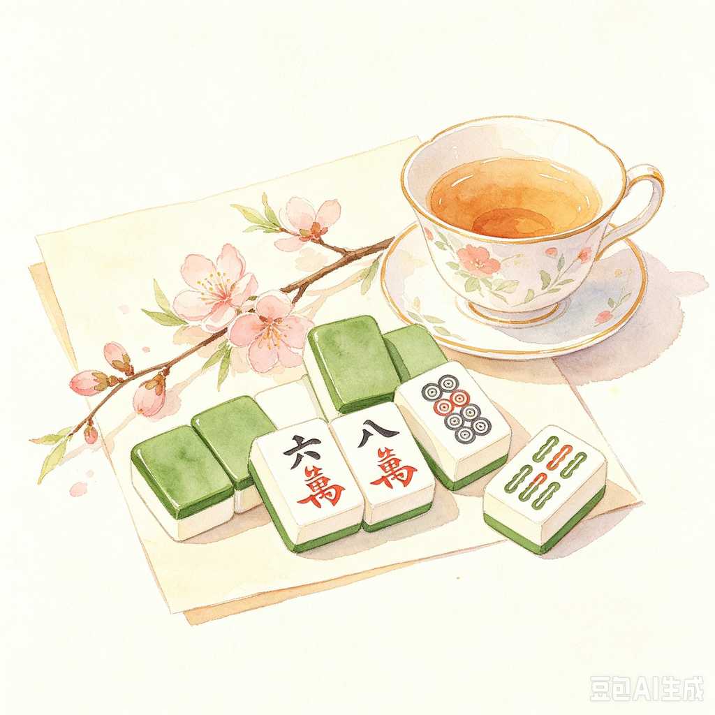 weekend family mahjong game