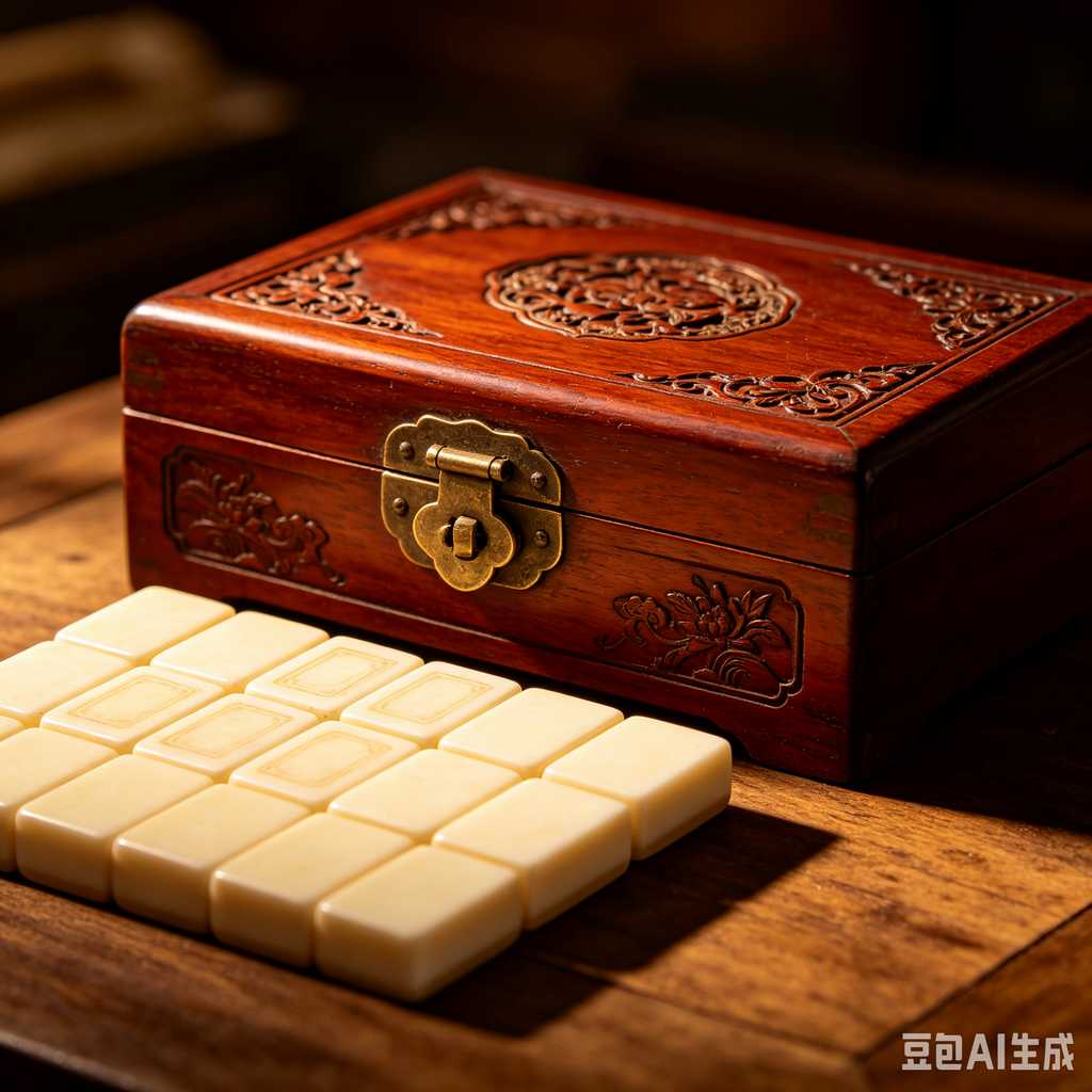luxury minimalist mahjong set
