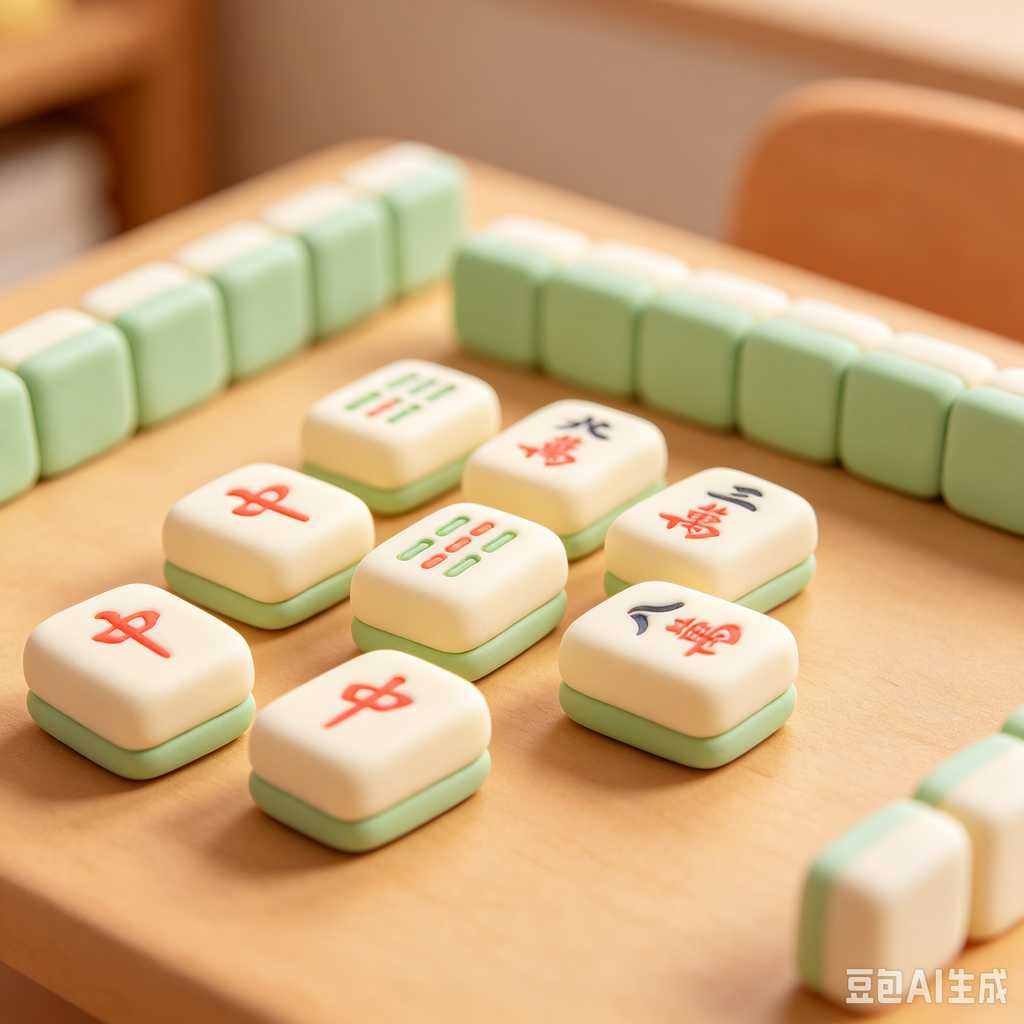 casual mahjong game set
