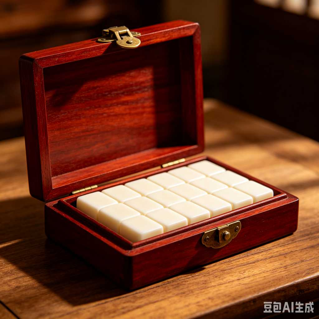 gradient blue mahjong tiles